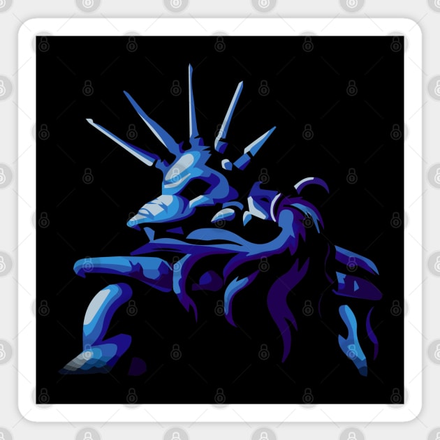 "The Darkness Arises..." - Limited Edition Magnet by MGleasonIllustration